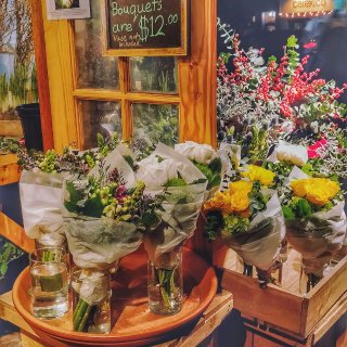 🇺🇸纽约｜💐最爱的小花店🤍冬天与白玫瑰🌹...