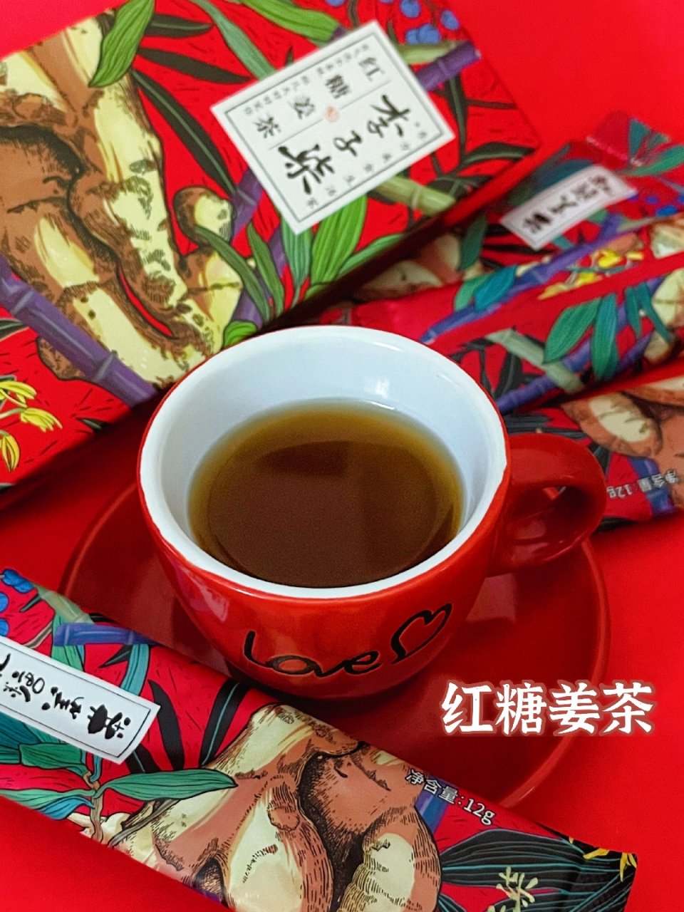 YAMI 亚米,【中国直邮】李子柒 红糖姜茶 84g - 亚米网