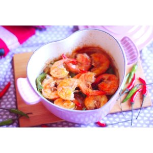 🦐铸铁锅食谱🦐自创干锅虾
