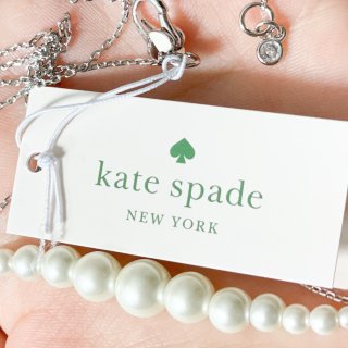 Kate Spade珍珠项链到咯...