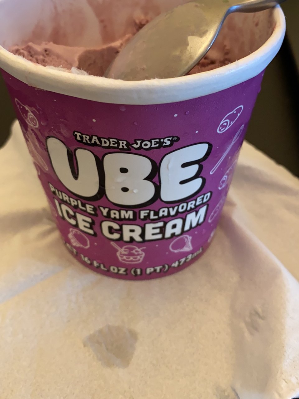 缺德舅紫薯冰淇淋！...