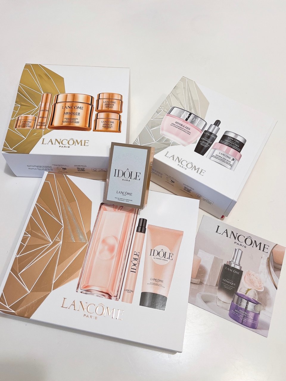 Lancome 兰蔻,圣诞菁纯套装,水分源面霜套装,Idôle 50ml Fragrance Gift Set | Lancôme