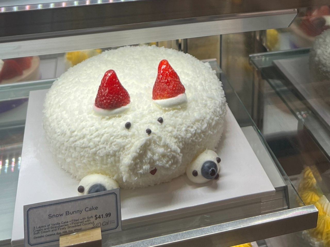 雪兔蛋糕