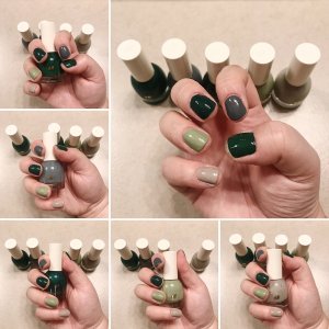 Nails | H&M甲油配色w/延禧莫兰迪 · 娴妃