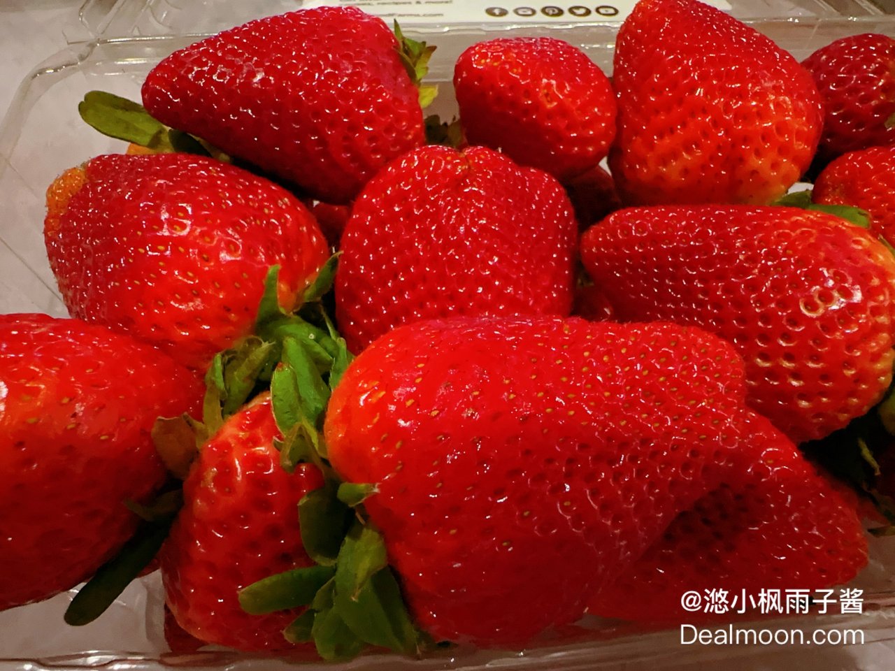 Costco 美食～又红又大有机草莓🍓...