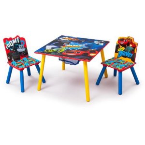 Delta Children Blaze and the Monster Machines Table & Chair Set with Storage