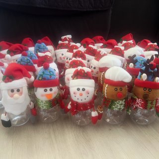1pc, Small Christmas Candy Jar - Home & Kitchen - Temu