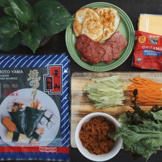 折叠紫菜包饭🍙｜简单又好吃...