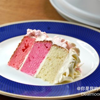 春天的粉嫩玫瑰蛋糕🍰 食谱...