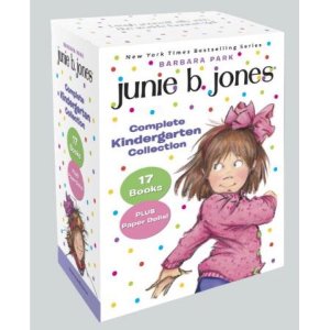 Junie B. Jones 朱尼·琼斯完整版幼儿园系列丛书 共17本 送纸娃娃