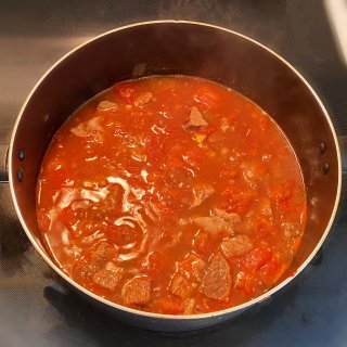 Ariel减肥餐87:番茄牛肉煲，番茄先...