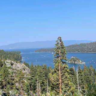 🔭观赏Lake Tahoe的两处远景线⛵...