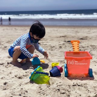 海滩必备之沙滩玩具...