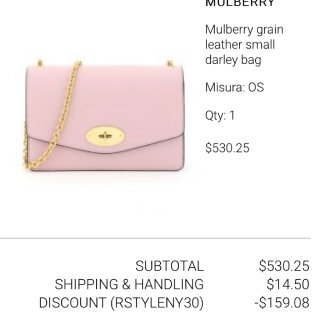 Mulberry small Darle...