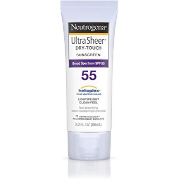 Neutrogena Ultra Sheer Dry-Touch Sunscreen Broad Spectrum 露得清防晒霜 SPF 55