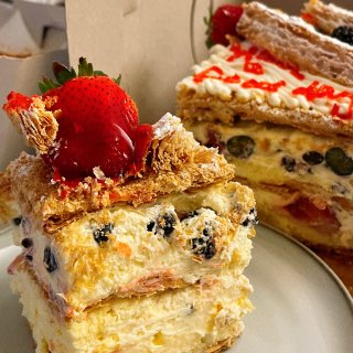 bk甜品｜纽约最好吃的拿破仑蛋糕🎂‼️...