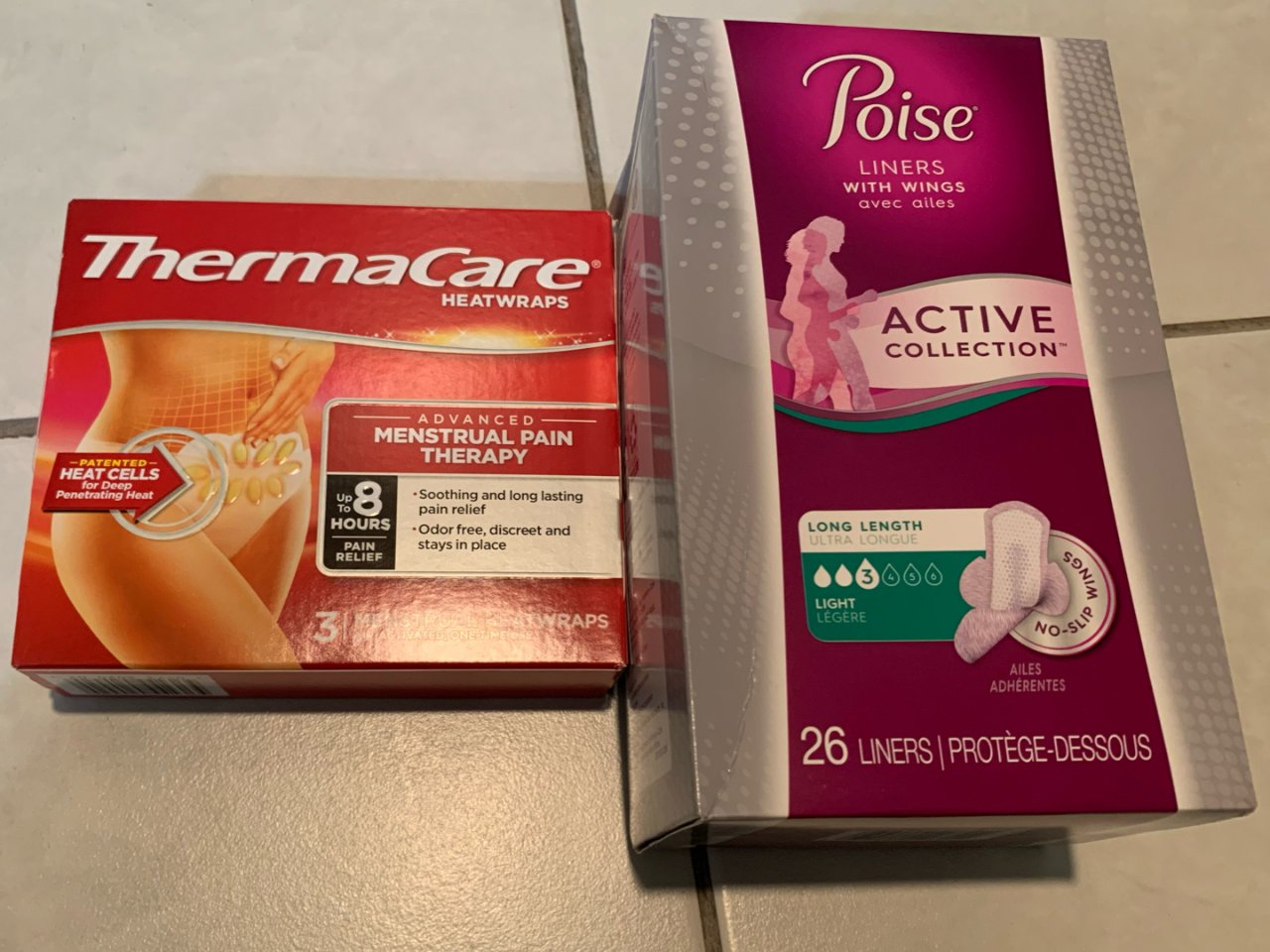 ThermaCare,Poise