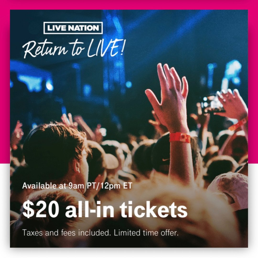 Live Nation — Live Events, Concert Tickets, Tour News, Venues