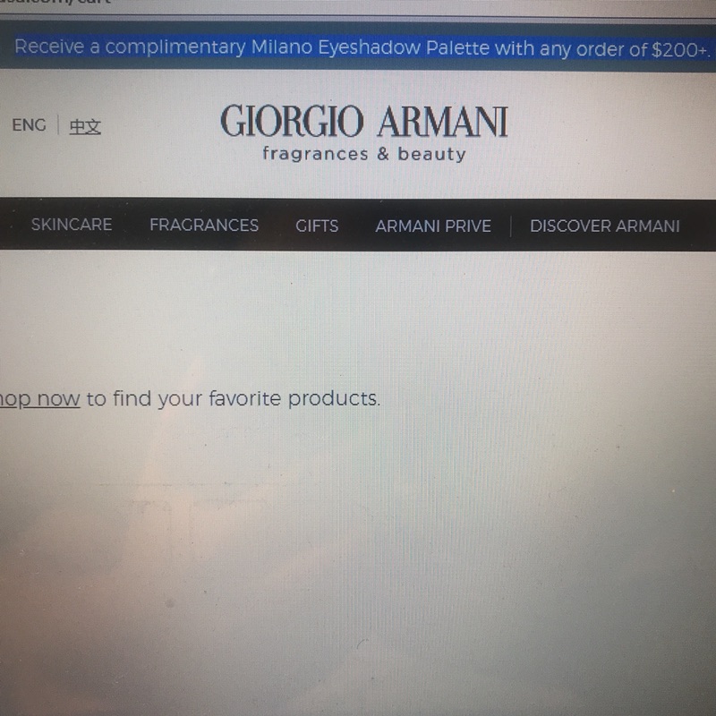 阿玛尼官网Fragrances, Makeup, Skincare & Gifts | Giorgio Armani Beauty满额送礼