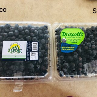 蓝莓对比🆚 看看买哪一个更好...