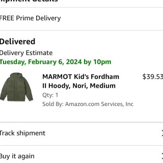 Amazon marmot 外套
