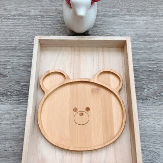 Daiso好物1⃣️｜动物造型木质盘子...
