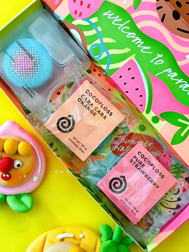 🍊萌系小物戳我心🍓，水果味の牙线天...