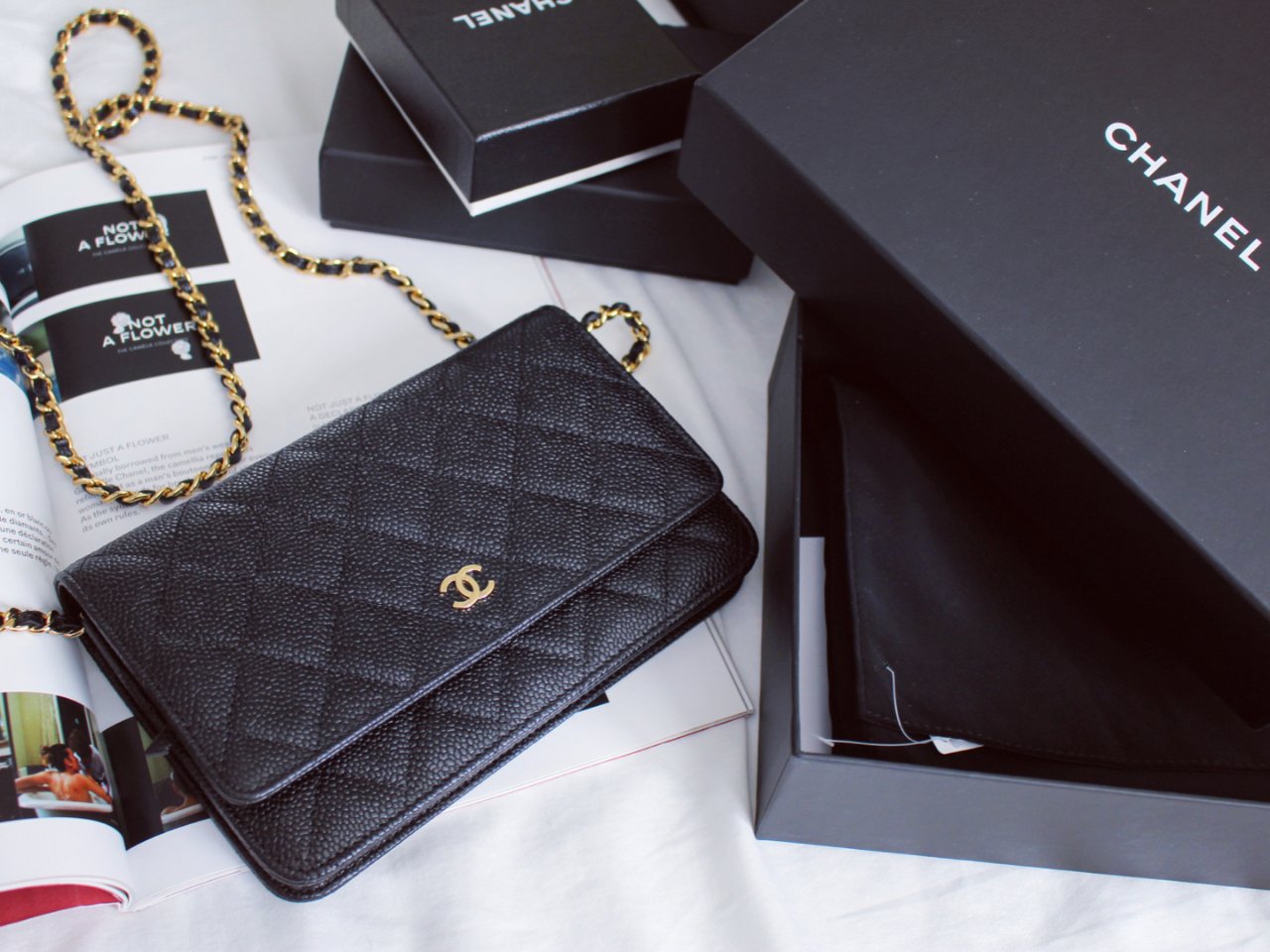 Chanel Wallet on Cha...