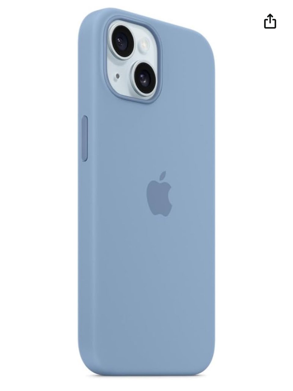 iphone15官方手机壳蓝色只要$23...
