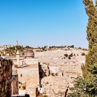 耶路撒冷🇮🇱：离开哭墙时一定要倒着走出去...