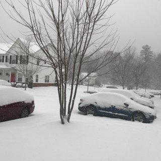 2018倒计时第五天：入冬来的第一场雪❄...