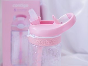 🌸  /  Contigo粉嫩樱花水杯  让你爱上喝水🥛