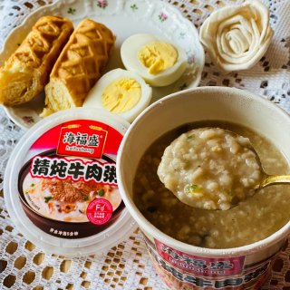 海福盛方便粥系列：清炖牛肉粥🥣...