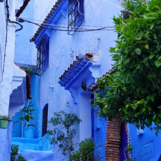 【舍夫沙万】北非摩洛哥梦幻山城、蓝色小镇...
