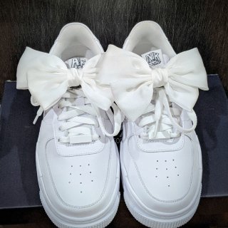 可甜可盐的白色婚鞋DIY分享...