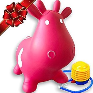 $16.84 ToysOpoly Inflatable Cow 充气跳跳马