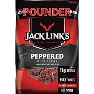 Jack Link’s Beef Jerky, Peppered, 16 Ounce