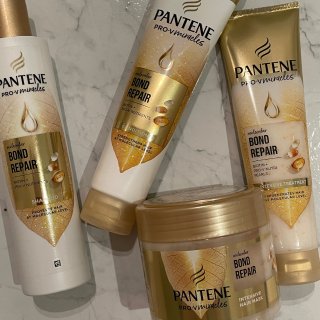 Pantene Molecular Bond Repair Bundle - Shampoo, Hair Conditioner, Deep Conditioning Treatment, Intensive Hair Mask