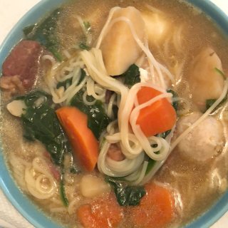 corned beef noodle soup