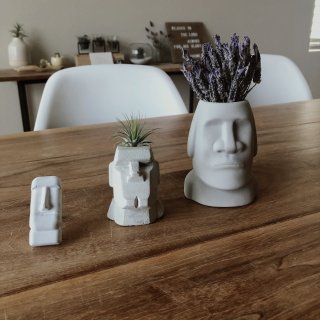 療癒小物🗿艾摩Moai像，讓家居變的更有...