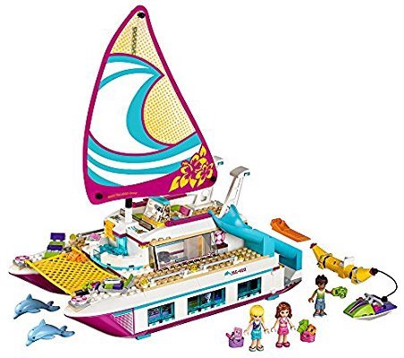 LEGO Friends Sunshine Catamaran 41317 Building Kit (603 Piece) 乐高