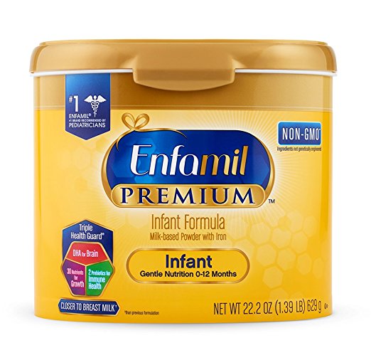 Enfamil 美赞成非转基因婴幼儿奶粉22.2 oz 六罐装