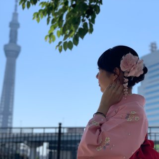 去年此時我在哪｜穿著和服👘暢遊東京淺草寺...