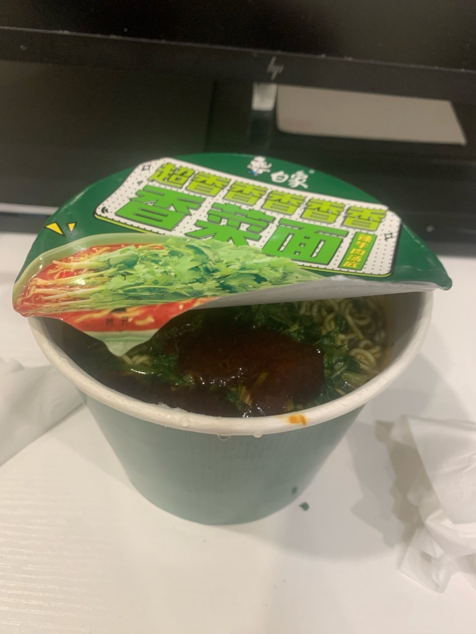 香菜泡面