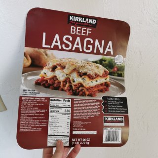 Costco的这个lasagna你买了么...