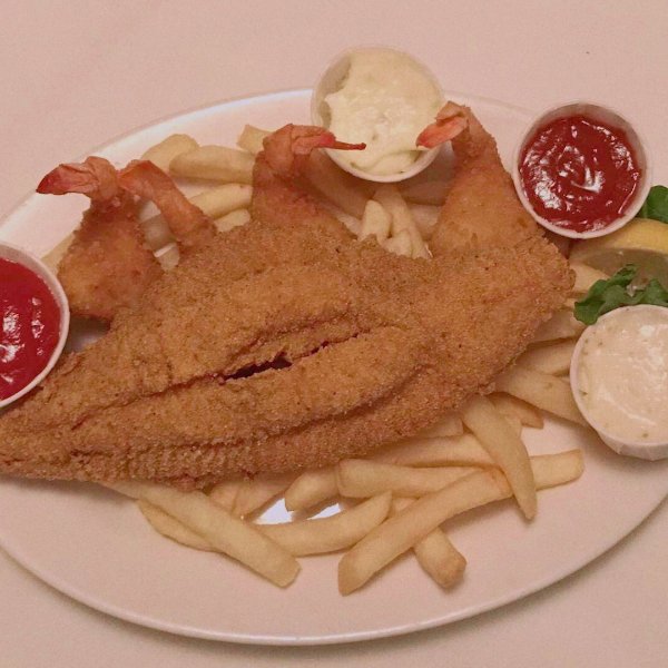 Fried Shrimp & Mississippi Catfish