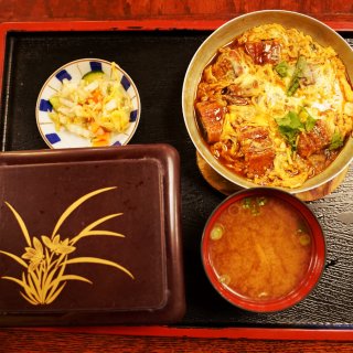 fukagawa,味增汤,小菜,鳗鱼鸡蛋,米饭