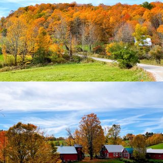 🍁走进电影画面般的Vermont红叶季...