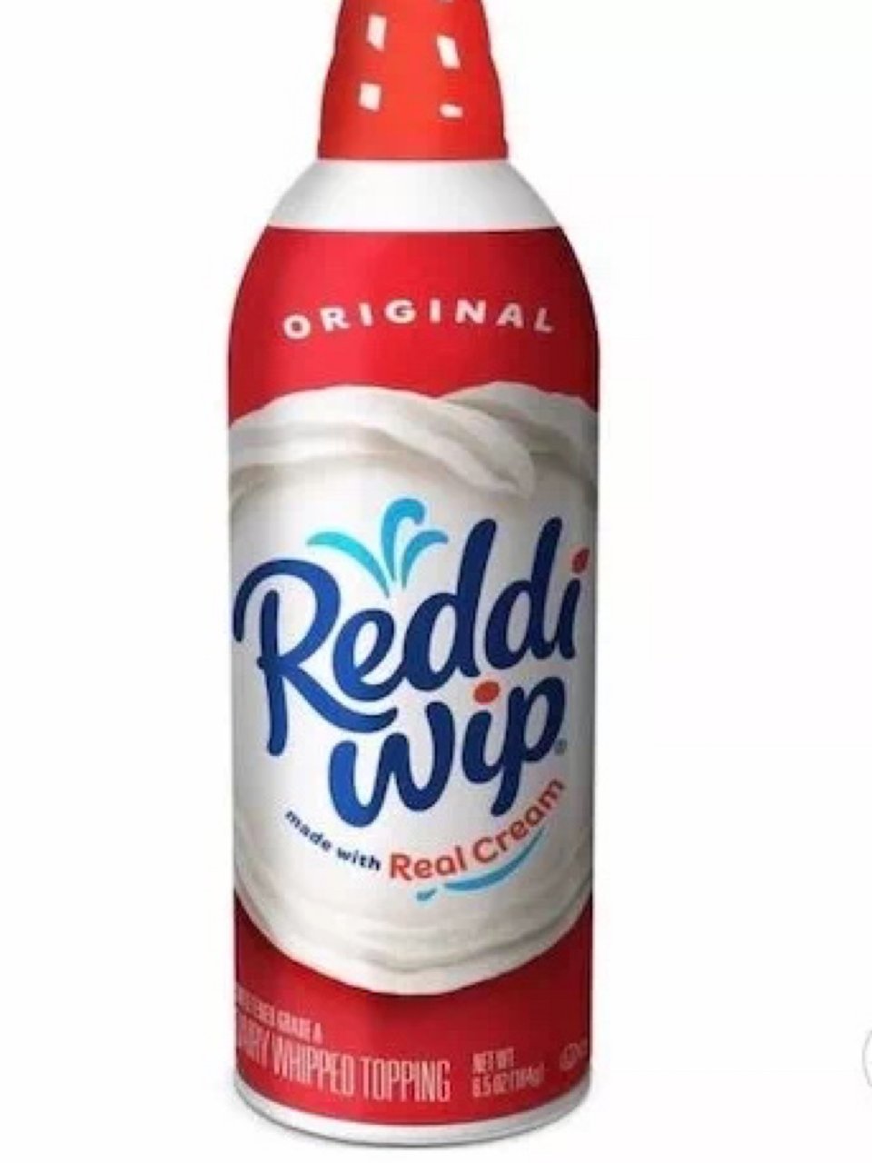 Reddi Wip Original Whipped Topping Made with Real Cream, 13 OZ Spray Can - Walmart.com