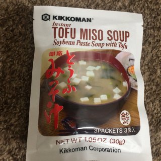 KIKKOMAN 万字,豆腐miso汤